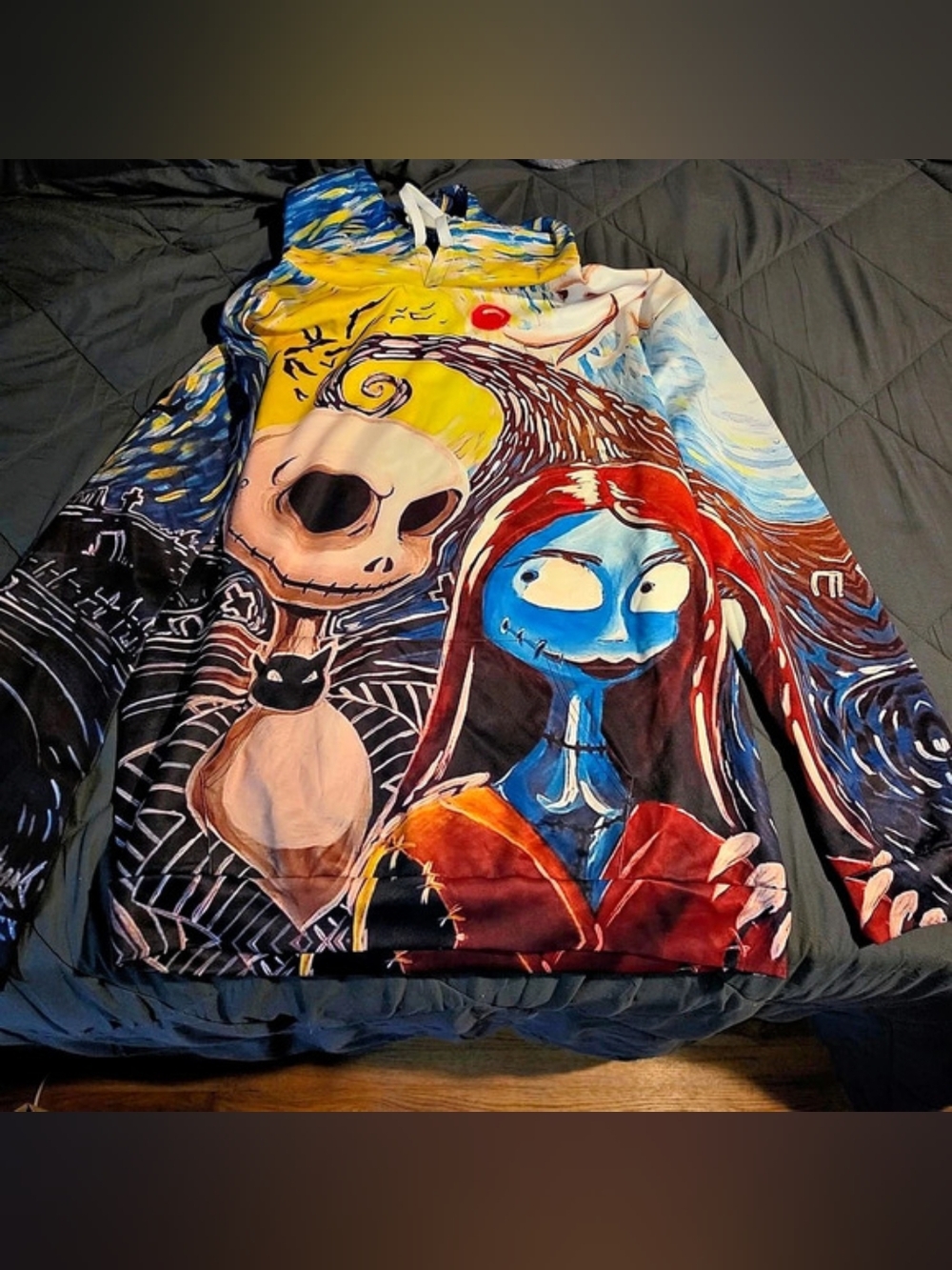 Nightmare Before Christmas Sweatshirt Size 5XL